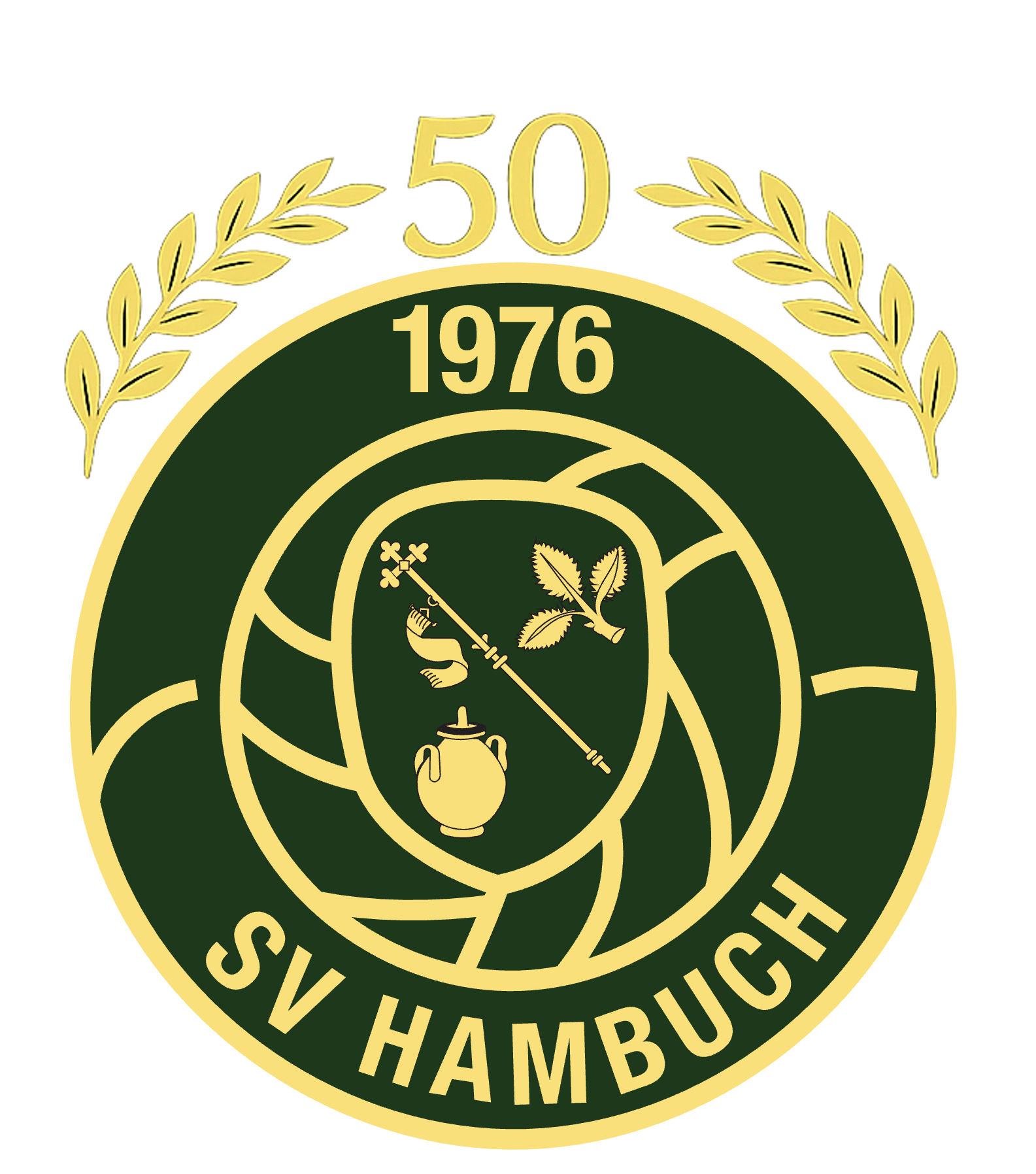 Jubiläumslogo des SV Hambuch